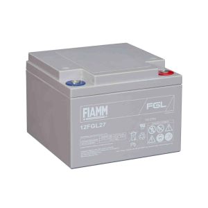 FIAMM 12FGL27 12V 27Ah AGM Battery | Long-Life | 10YS