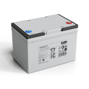 FIAMM 12FGL70 12V 70Ah AGM Battery | Long-Life | 10YS