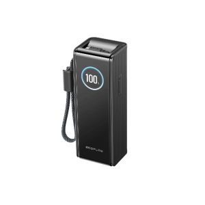 EcoFlow RAPID Power Bank 25,000mAh, 170W, Ενσωματωμένα Καλώδια