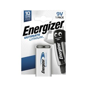 Energizer Ultimate L522 Lithium Battery 9V