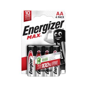 Mπαταρία Energizer Max LR06 Αλκαλική AΑ 4 τμχ