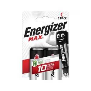 Energizer Max LR14 Alkaline Battery C 2 pcs