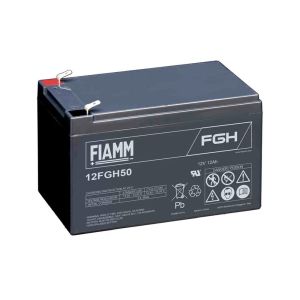 FIAMM 12FGH50 12V 12Ah AGM VRLA Battery | High Rate | 5YS