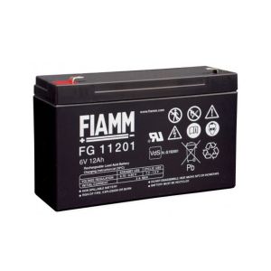 FIAMM FG11201 6V 12h AGM VRLA Battery | F1