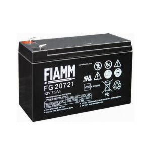 FIAMM FG20721 12V 7.2Ah AGM VRLA Battery F1