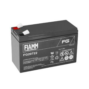 FIAMM FG20722 12V 7.2Ah AGM VRLA Battery F2