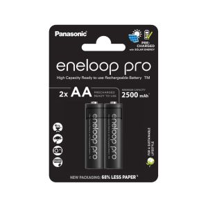 Eneloop Pro AA Rechargeable Battery 2500mAh 2 pcs