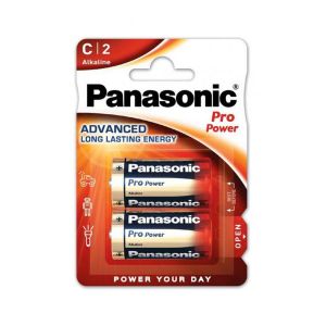 Panasonic Pro Power LR14 Alkaline Battery C 2pcs