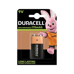 Duracell 9V Rechargeable Battery 170mAh