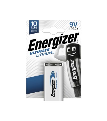 Energizer Ultimate L522 Lithium Battery 9V