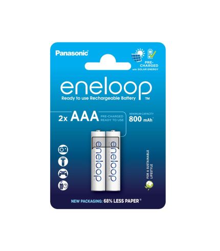 Μπαταρία Eneloop AAA Επαναφορτιζόμενη 800mAh 2 τμχ