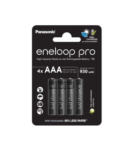 Μπαταρία Eneloop Pro AAA Επαναφορτιζόμενη 930mAh 4 τμχ