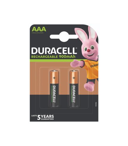 Duracell AAA Rechargeable Battery 900mAh 2 pcs