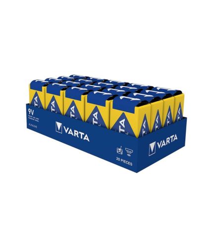 Mπαταρία Varta Industrial Pro 4022 Αλκαλική 9V 20 τμχ