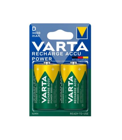 Μπαταρία Varta Recharge Accu Power D Επαναφορτιζόμενη 3000 mAh 2 τμχ