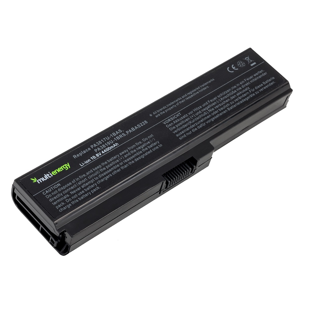 MultiEnergy Laptop Battery for Toshiba Satellite C660