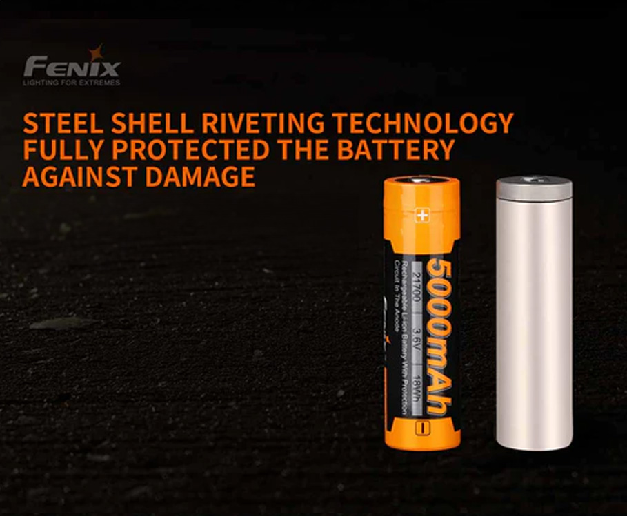 &Mu;&pi;&alpha;&tau;&alpha;&rho;ί&alpha; 21700 Fenix ARB-L21-5000 &Epsilon;&pi;&alpha;&nu;&alpha;&phi;&omicron;&rho;&tau;&iota;&zeta;ό&mu;&epsilon;&nu;&eta; 5000mAh