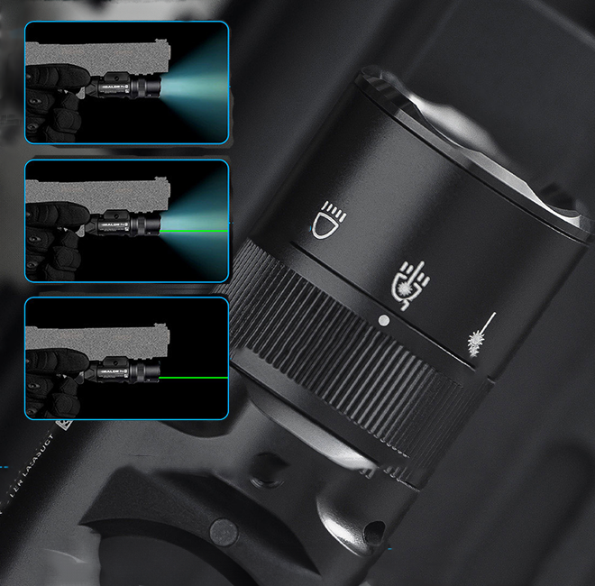 Olight Baldr Pro R Weapon Light with Green Laser