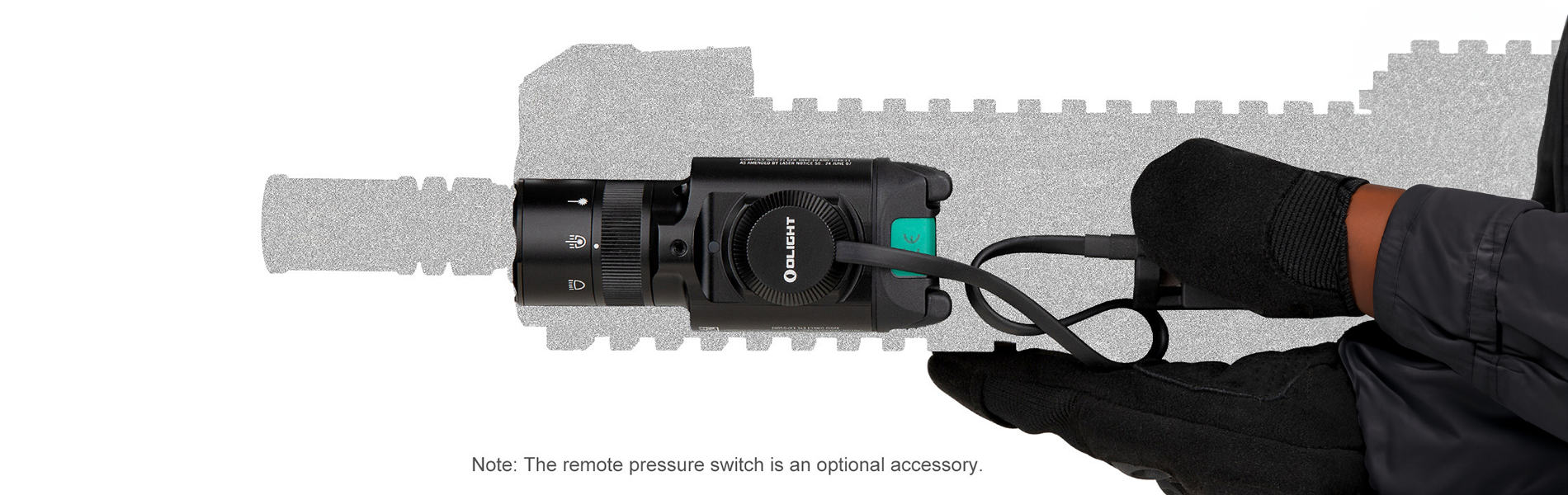 Olight Baldr Pro R Weapon Light with Green Laser