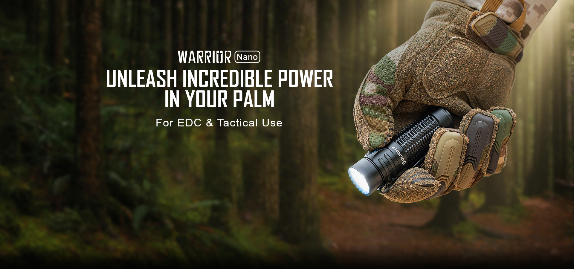 Olight Warrior Nano Tactical EDC Flashlight