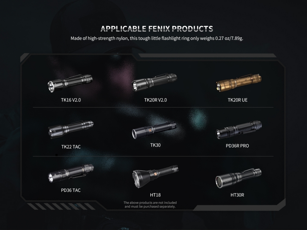 Fenix ALR-01 Tactical Flashlight Ring