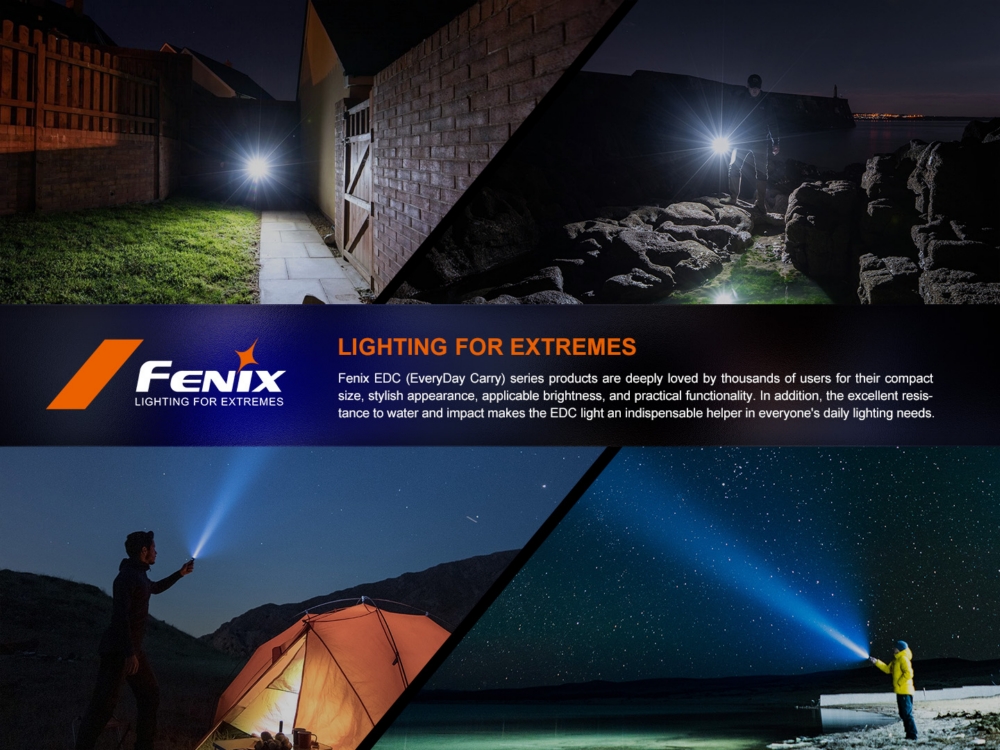   Fenix E-SPARK Ultra-Thin Powerbank Flashlight