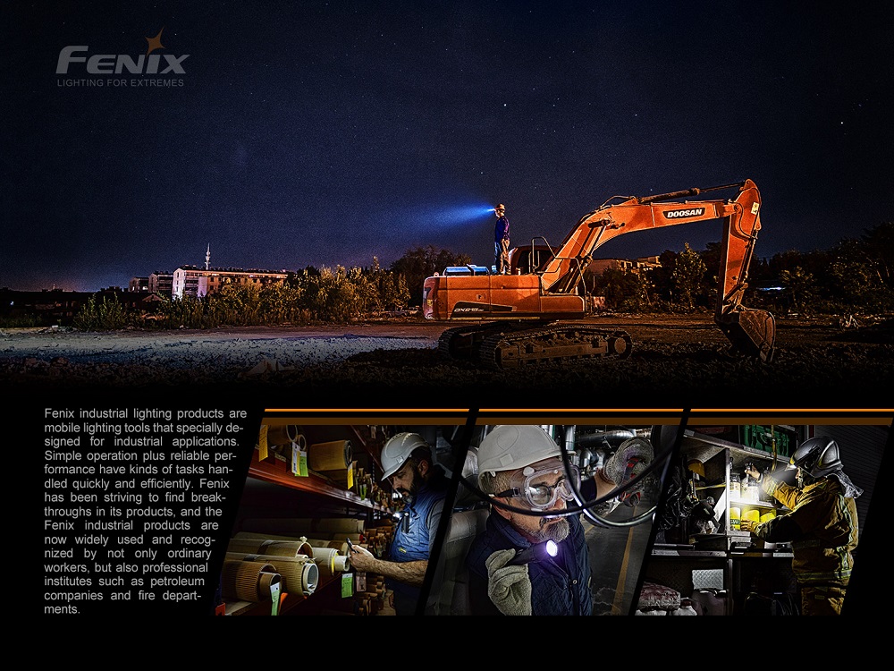 Fenix WF30RE Intrinsically Safe Flashlight
