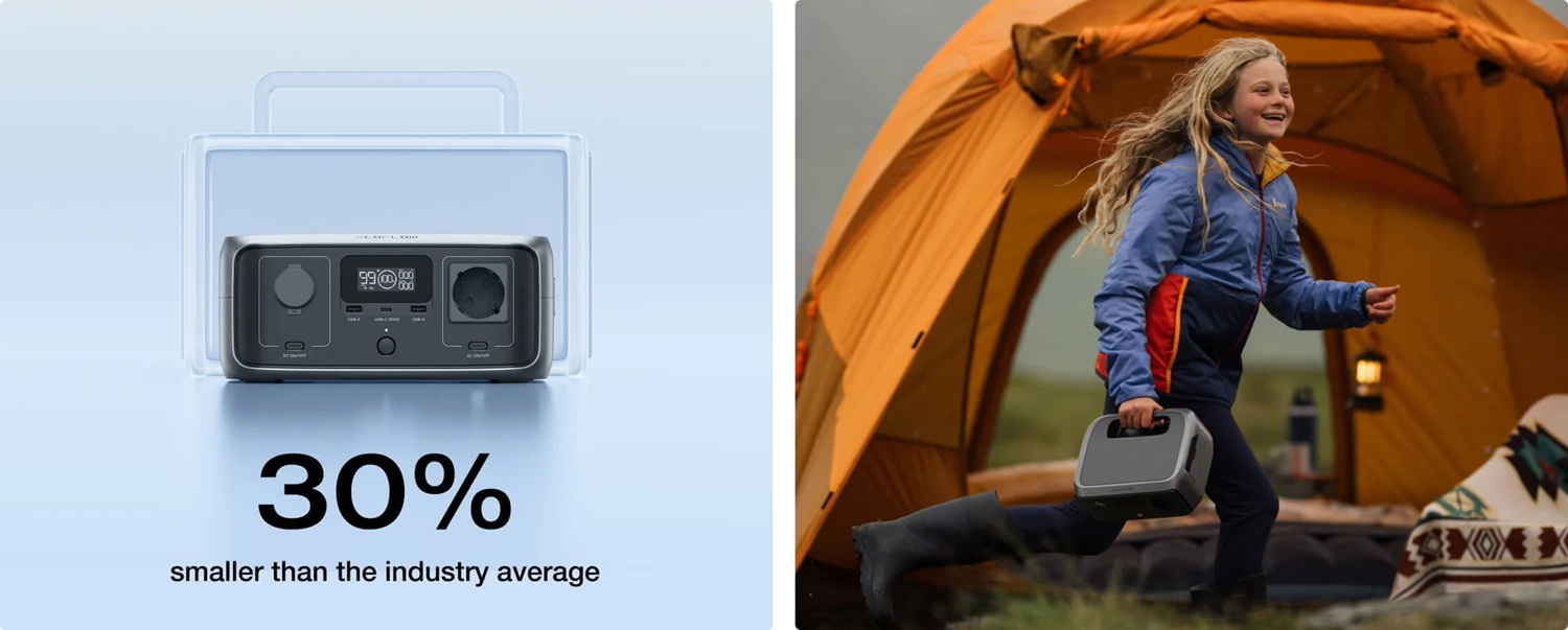 EcoFlow RIVER 3 UPS Portable Power Station