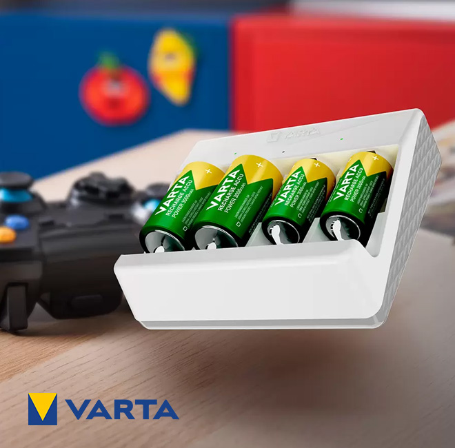 Varta Easy Charger for Rechargeable Batteries Universal